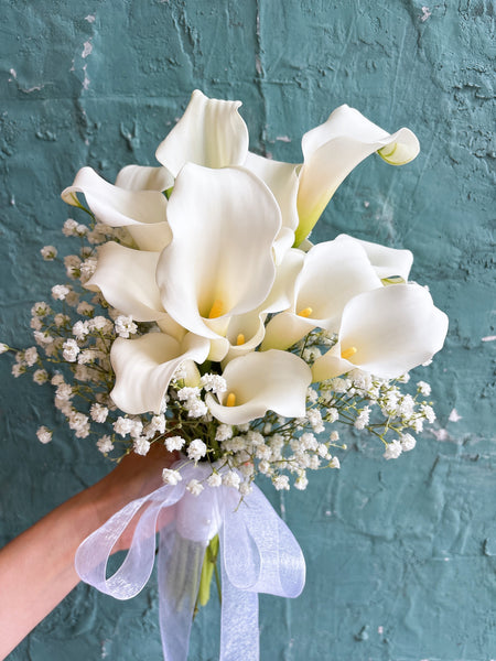Wedding bouquet——-Calla lily Purity