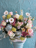 Pastel bliss basket