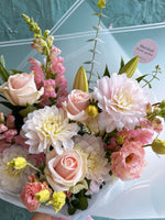 Blushing Dahlias