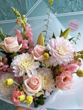 Blushing Dahlias
