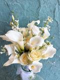 Wedding bouquet——-Calla lily Eternal