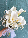 Wedding bouquet——-Calla lily Purity