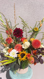 Autumn table centerpiece