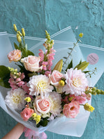 Blushing Dahlias