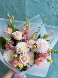 Blushing Dahlias