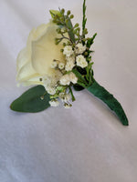 Bridal Bouquet & Boutonniere - Roses