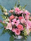 Pink Garden Romance Arrangement