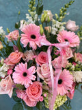 Pink Garden Romance Arrangement