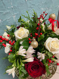 Holiday Reindeer Floral Arrangement