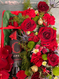 Holiday Wine & Roses Gift Box
