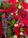 Holiday Wine & Roses Gift Box