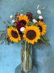 Sunflowers in a Vase