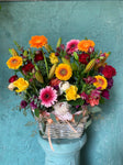 Mixed Flowers Basket