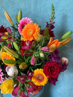 Mixed Flowers Basket