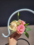 Peach & pink love Corsage