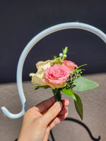 Peach & pink love Corsage