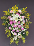Sentiment Spray - Yellow & White and Pink Flowers