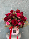 Red Rose Luxury Basket