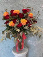 Sunset Romance Vase