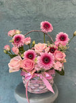 Blush Elegance Basket
