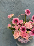 Blush Elegance Basket