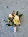 Wedding bouquet - White Roses of Love