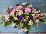 Wedding centerpiece - Mystic violet