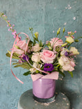 Wedding centerpiece - Mystic violet