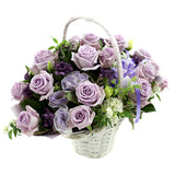 Enchanted Purple Basket