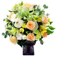 Wedding Centerpiece - Cream Orange