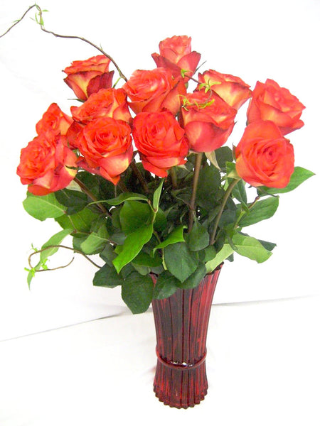 Clementine Roses Vase