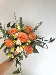 Vintage Pale Orange Bouquet